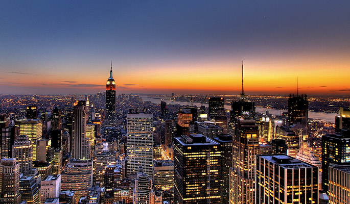 NYC-Skyline-Sunset-Wallpaper