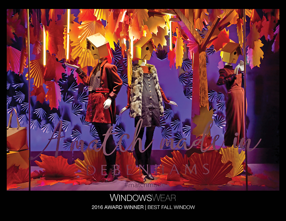 WINDOWSWEAR-AWARDS-2016-DEBENHAMS_BEST FALL WINDOW